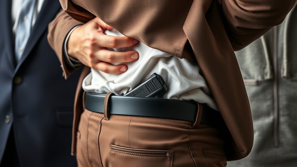 clothing choices influence concealment