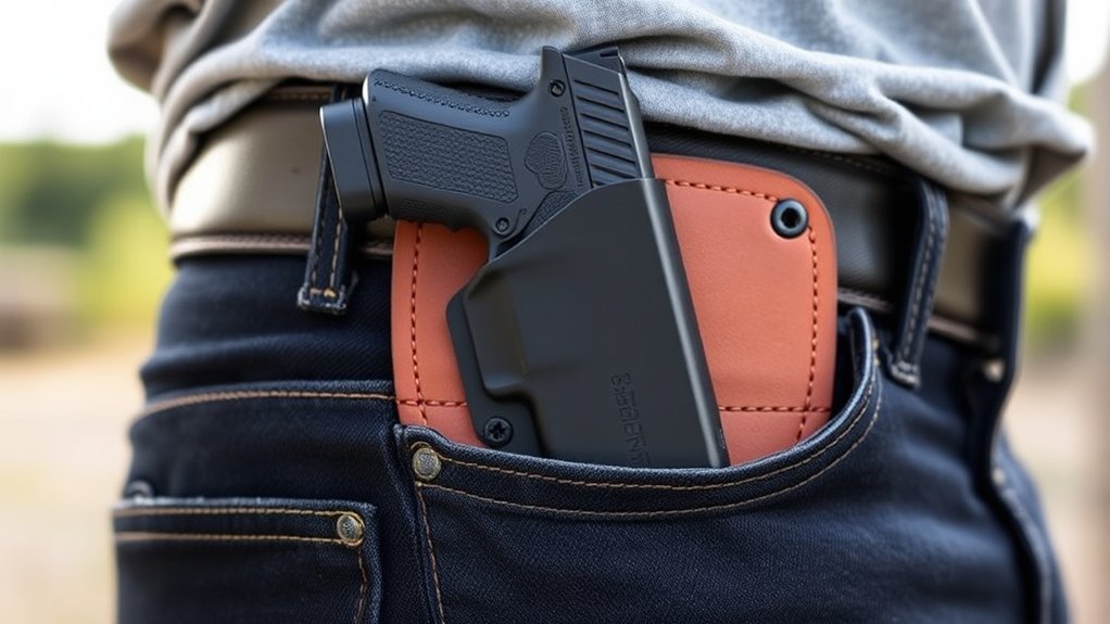 comfortable secure firearm holster