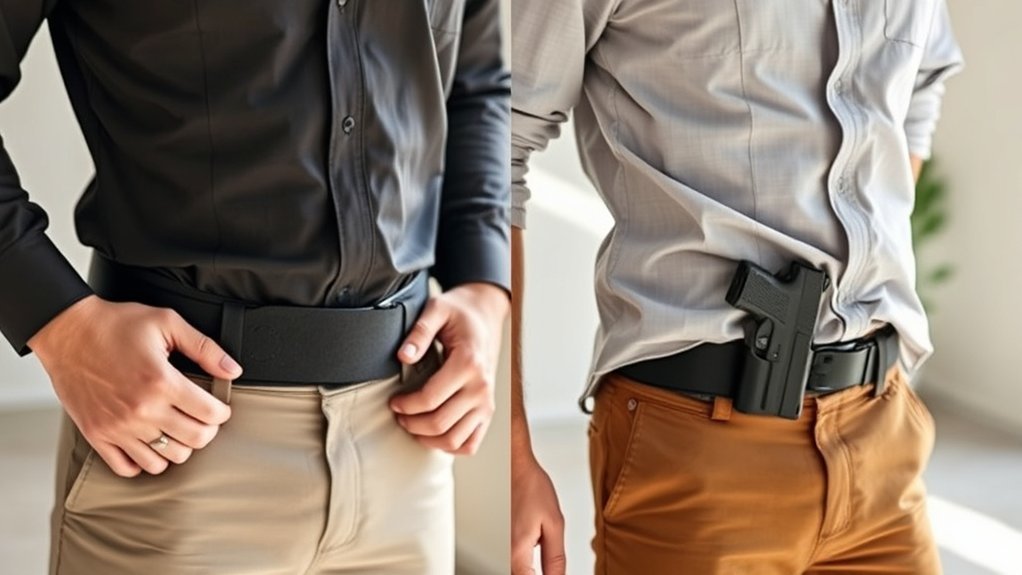 concealed or visible holster