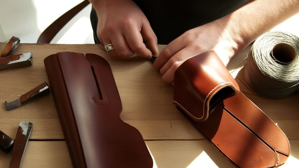 create custom leather holster