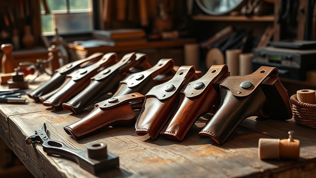 custom handcrafted tailored holsters