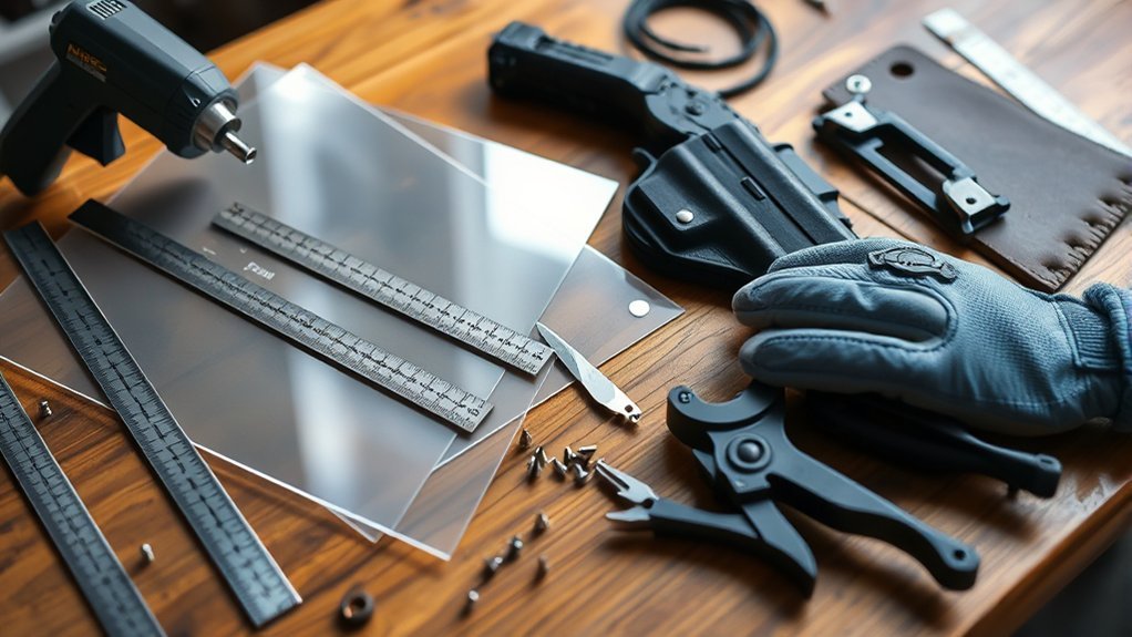 gather tools and materials