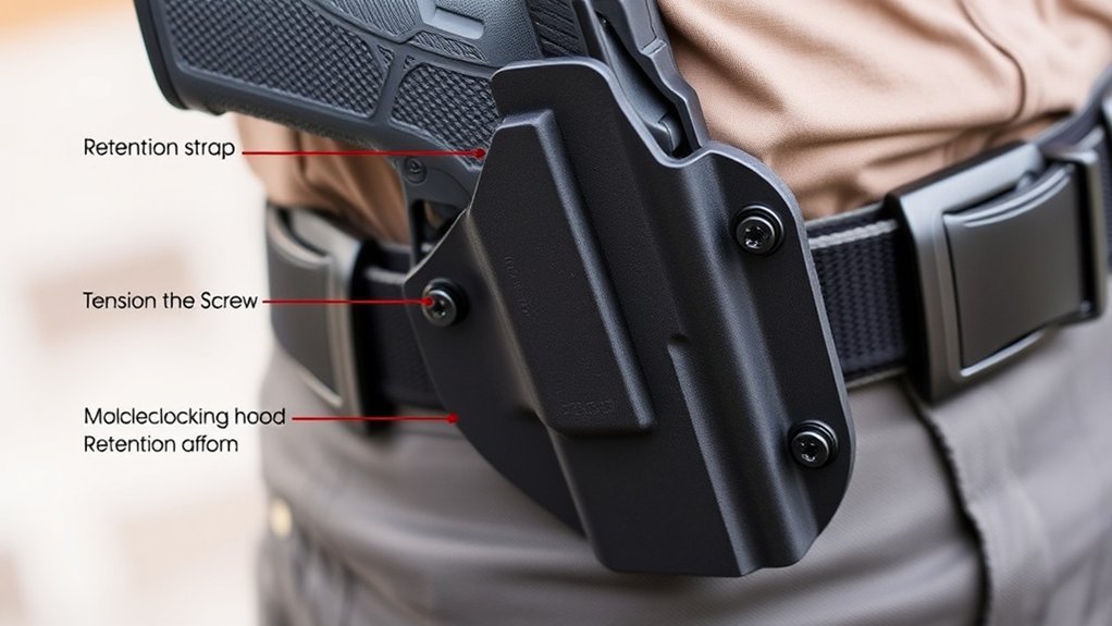 holster retention mechanisms explained