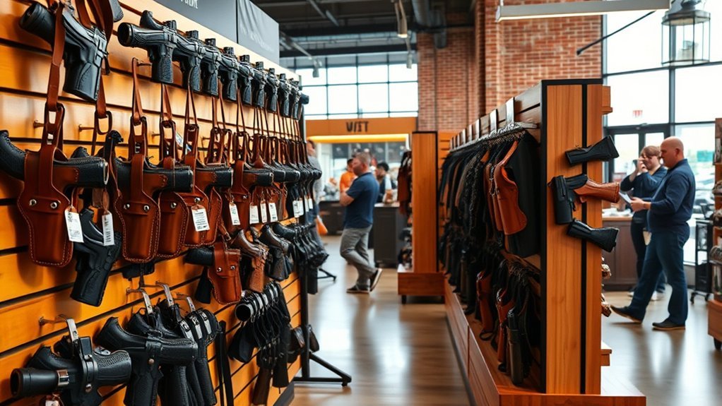 in store expert holster selection