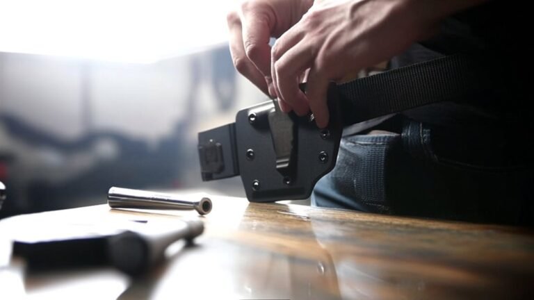 install holster adapter easily