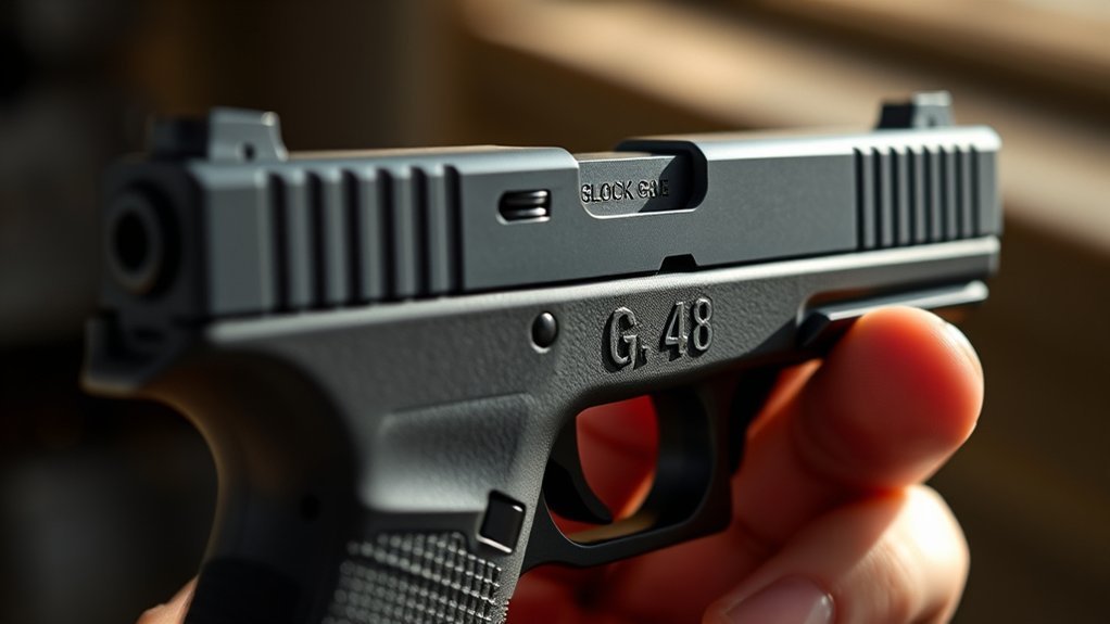 locate glock generation markings