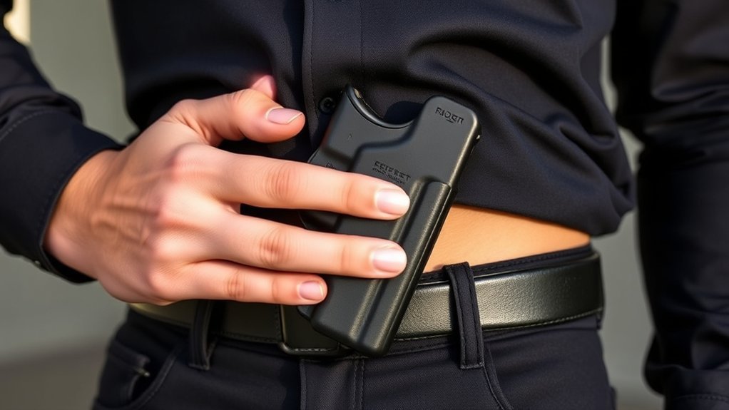 optimal holster placement tips