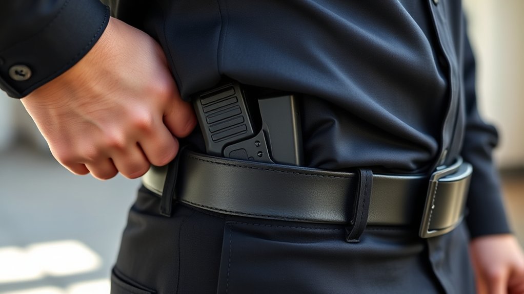 optimize holster for quick access