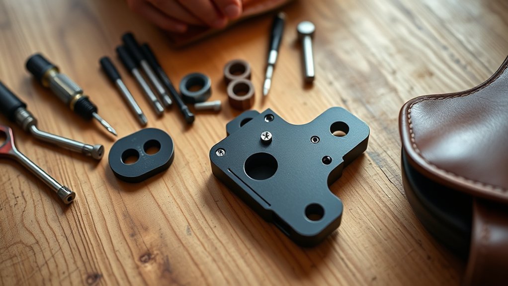prepare tools and components