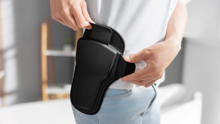 proper belly band holster placement