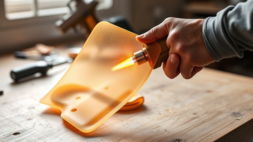 proper heat kydex shaping
