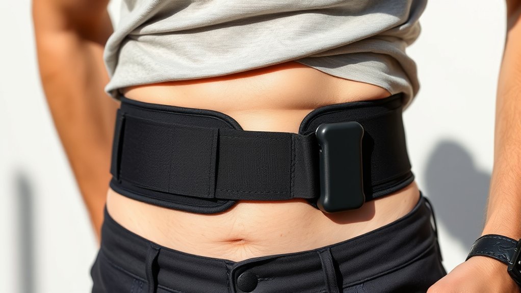 proper holster placement and security