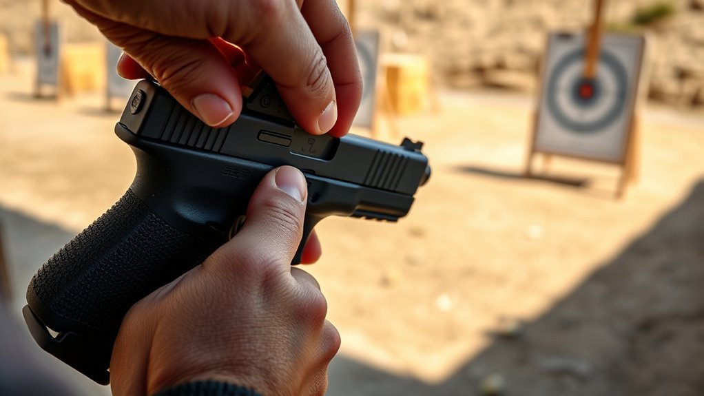 range test sight adjustments