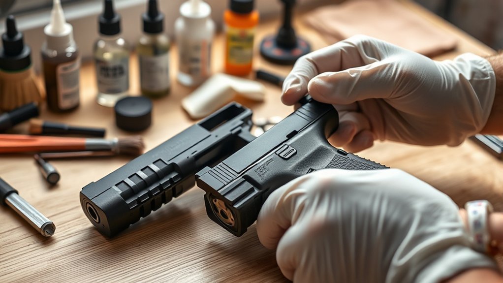 regular glock maintenance routine