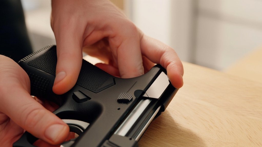 remove glock slide safely