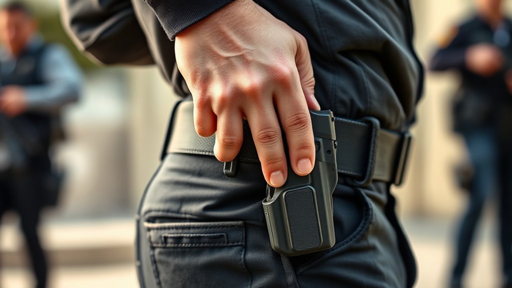 secure quick access firearm holster
