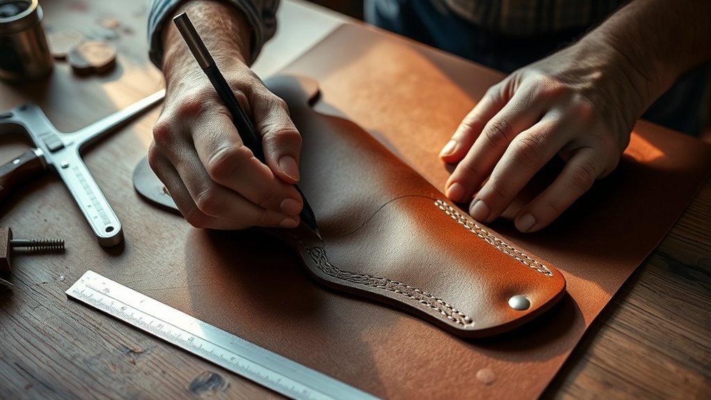 shape cut and mold leather