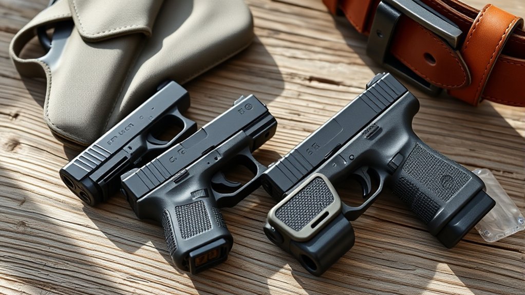 size weight concealability balance